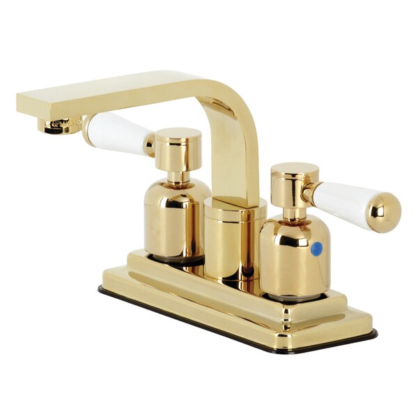 KB8462DPL Paris 4" Centerset Bathroom Faucet, Polished Brass